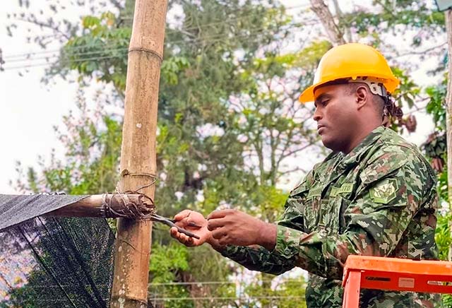 El Ejército Nacional fortalece el bienestar de 80 adultos mayores en San José del Guaviare