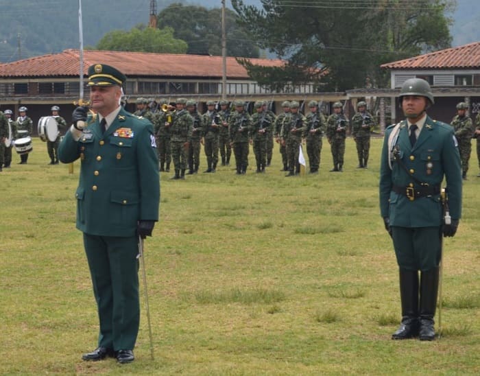New commander of the 1st Tarqui Artillery Battalion strengthens leadership in Boyacá
