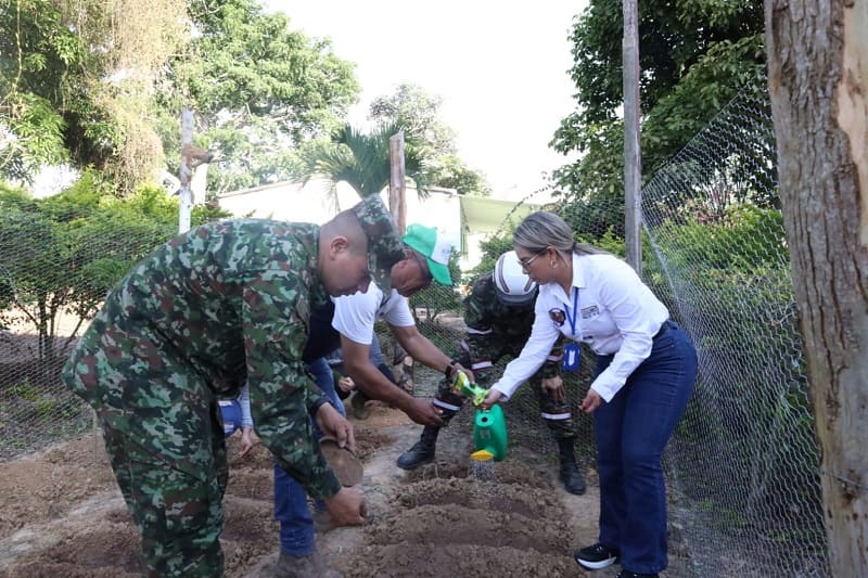 Ejército Nacional, Alcaldía y asociados de la Acción Unificada transforman Lebrija, Santander