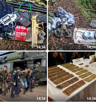 Cerca de 1800 cartuchos y armamento del Cartel del Clan del Golfo fueron incautados por el Ejército Nacional en zona rural de Urrao, Antioquia