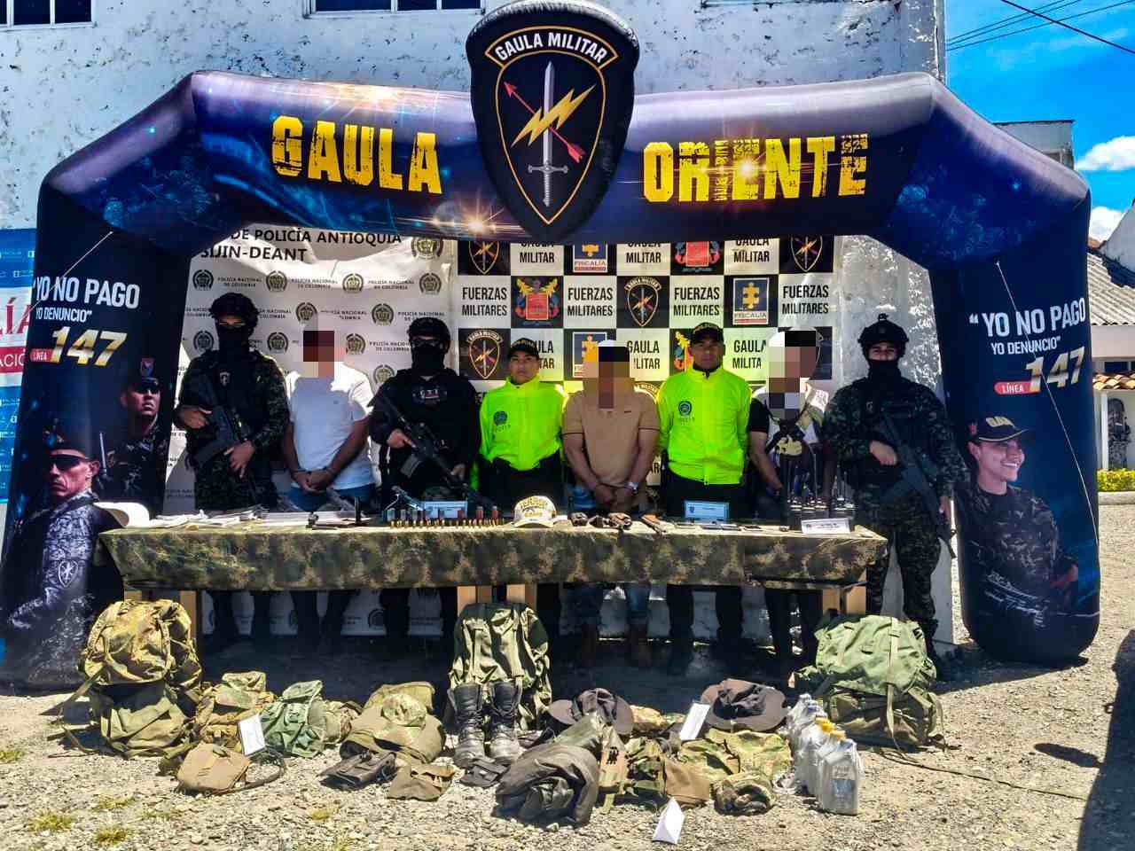 Ejército Nacional intervino un inmueble utilizado por el Cartel del Clan del Golfo para actividades ilícitas en el Oriente antioqueño
