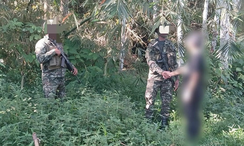 The National Army successfully rescues a minor in Mapiripán, Meta, who was linked to an illegal armed group