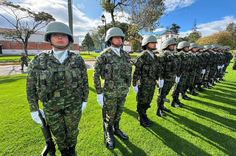 ¡Sí juro! dijeron al unísono soldados del Comando de Reclutamiento que juraron bandera y ratificaron su compromiso de servir a Colombia