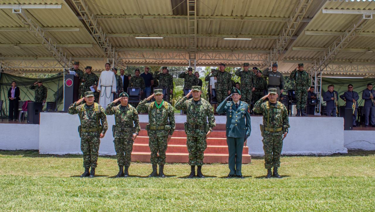 Rapid Deployment Force No. 4 reinforces military operations in Cauca with the arrival of its new commander