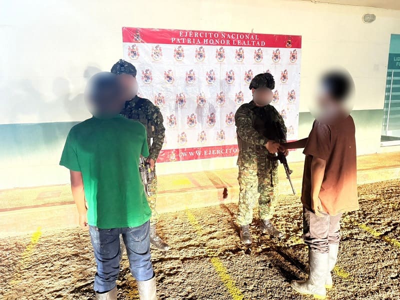 National Army rescues two minors believed to be members of the Ismael Ruiz Front GAO-r