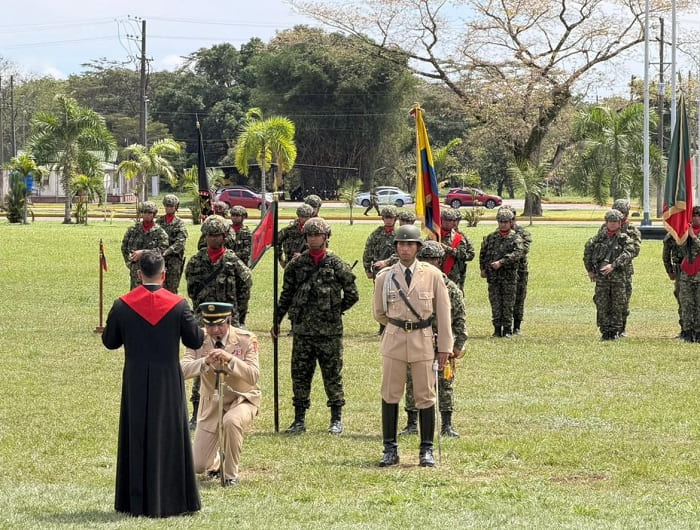 The National Army appoints a new commander of the 52nd Jungle Battalion in Vaupés