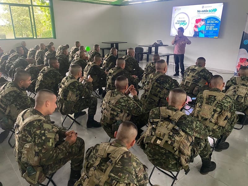 The training is also emotional: more than 500 soldiers are honing their skills to cope with demanding environments