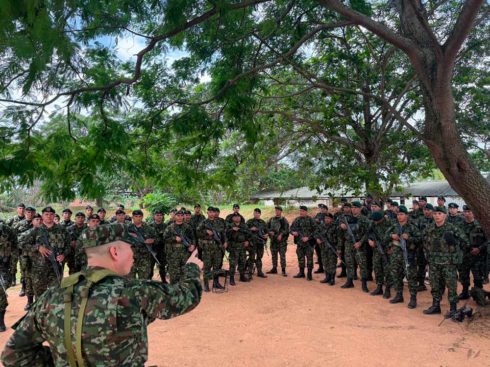 Más de 5200 soldados de la Octava División del Ejército Nacional estarán desplegados para contribuir al desarrollo de unas elecciones seguras en la Orinoquía colombiana