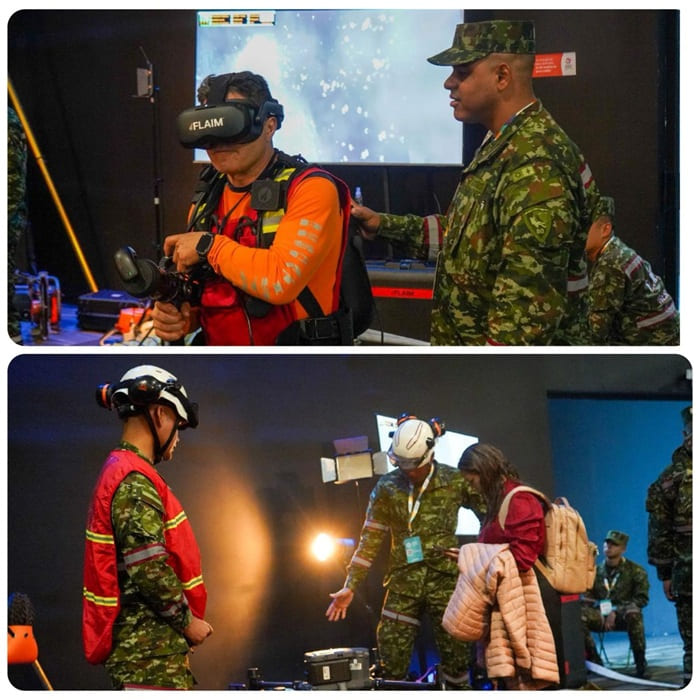 The Colombian National Army showcases its capabilities at Colombia’s most important risk management summit