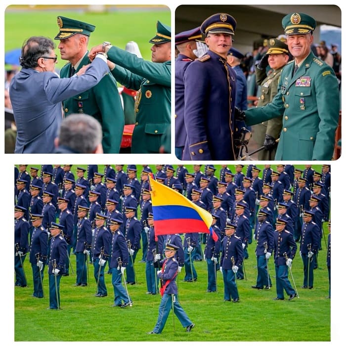 Our commander, General Royer Gómez Herrera, has reached the highest rank in the officer corps