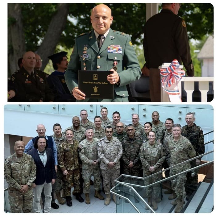 A source of national pride, a Colombian colonel excels in one of the world’s most demanding military academic environments