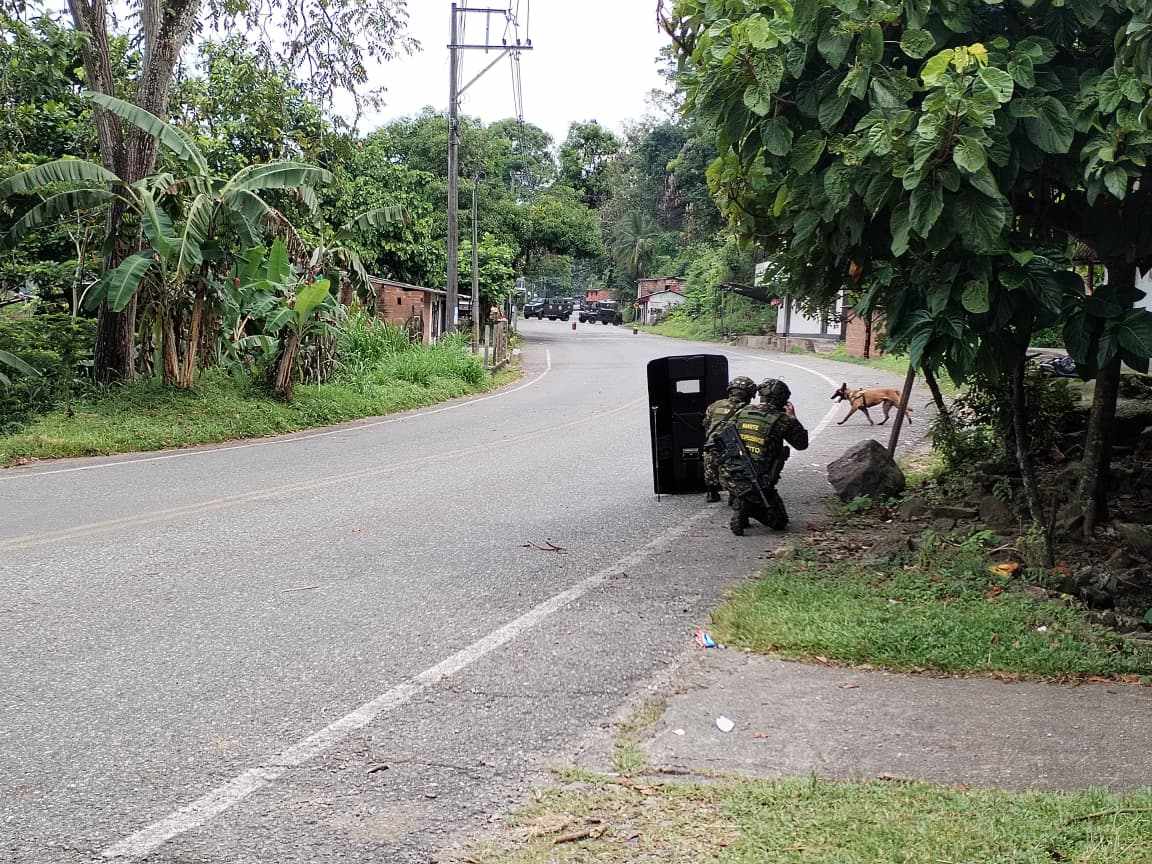 The National Army foiled a terrorist attack by the Structure 36 residual armed group in Valdivia, Antioquia