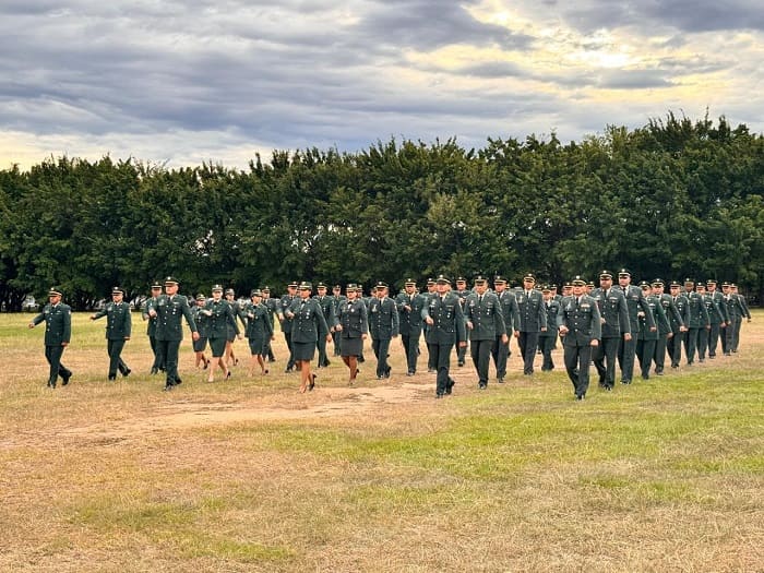 55 National Army officers are promoted at Tolemaida Military Fort
