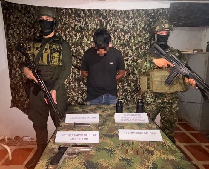 Alleged terrorist attack by the ELN GAO in La Gabarra foiled