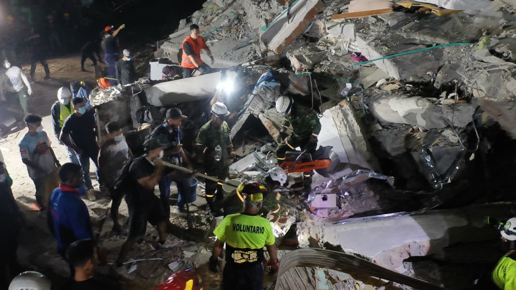 The National Army reinforces search and rescue efforts in Pereira with 30 specialized military personnel